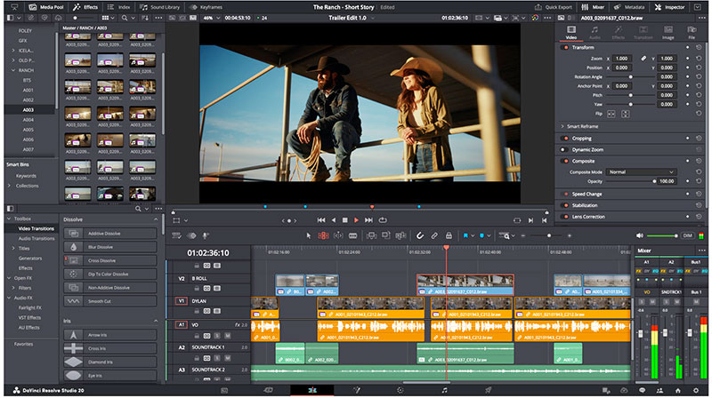 Blackmagic davinci resolve cut