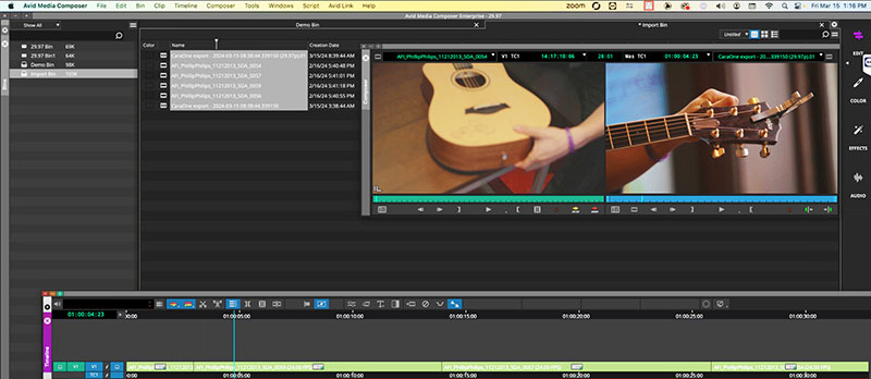 Cinegy Avid caraone search