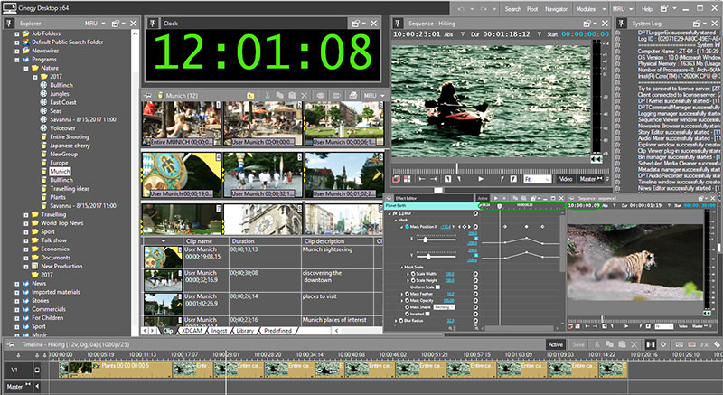 Cinegy desktop interface1