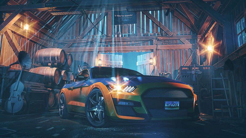 ChaosLens Flare Night