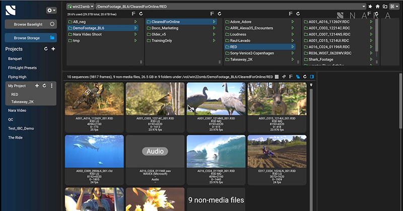 Molinare Chooses Nara to Enhance Efficiency in Post-Production Pipelines FilmLight nara molinaire2