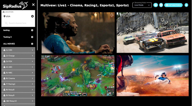 SipRadius IBC security performance