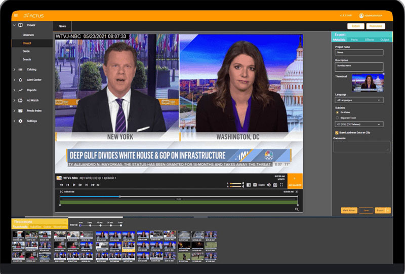Actus view macbook screensClip
