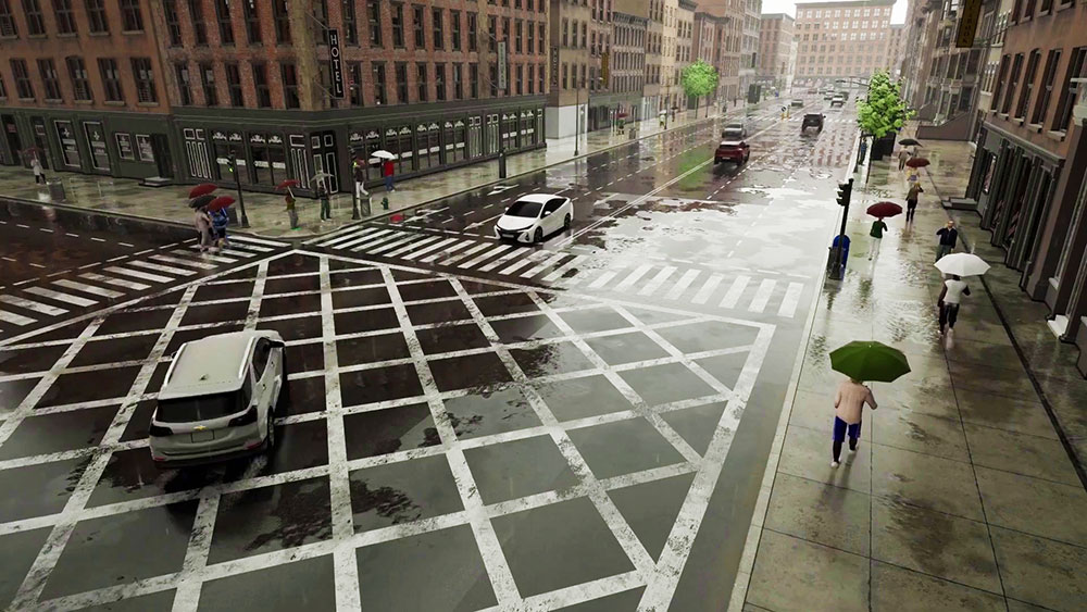 Golaem9 TrafficSimulation