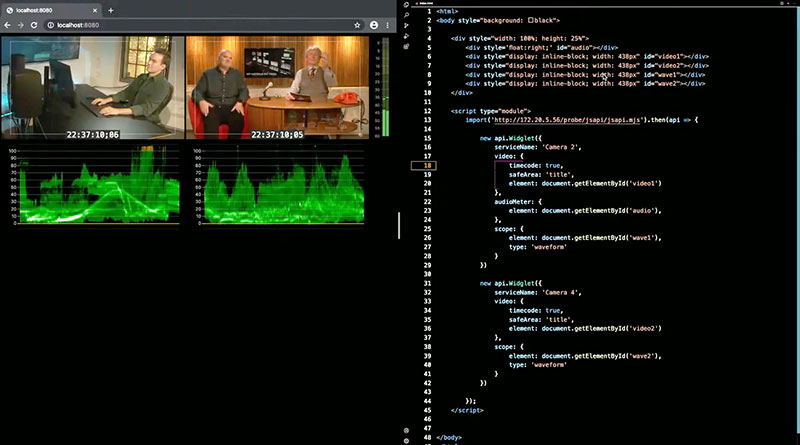 Bridge tech html5 monitor
