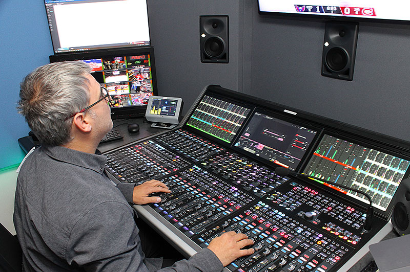 Calrec's Argo S Console Elevates the Fan Experience at Montreal's Bell Centre Calrec Argo CH 8