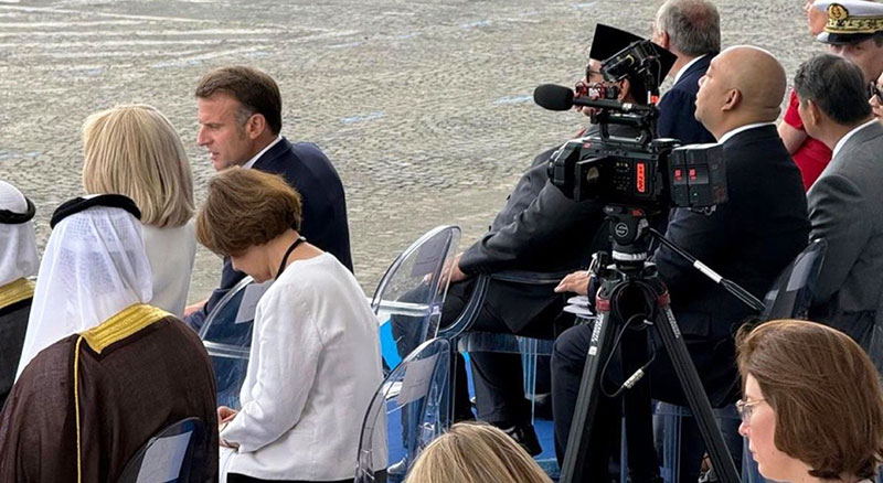 Capturing Bastille Day from a Presidential POV with URSA Cine Immersive Blackmagic bastille day4