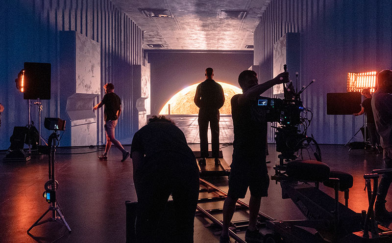 Dimension virtual production