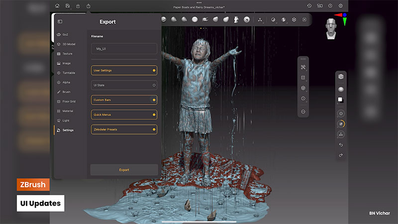 Maxon ZBrush UIUpdates Still1